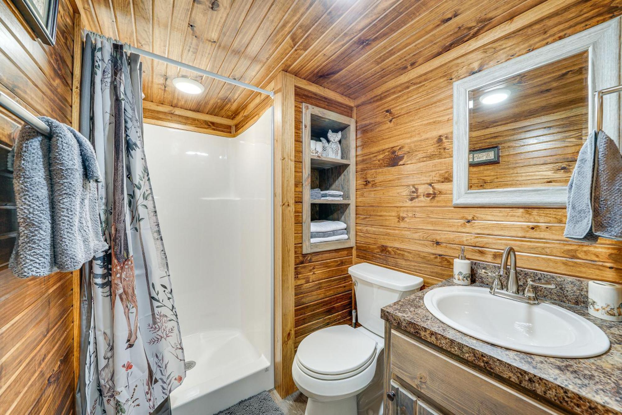 Couples Cabin In Broken Bow About 5 Mi To Downtown! Екстер'єр фото
