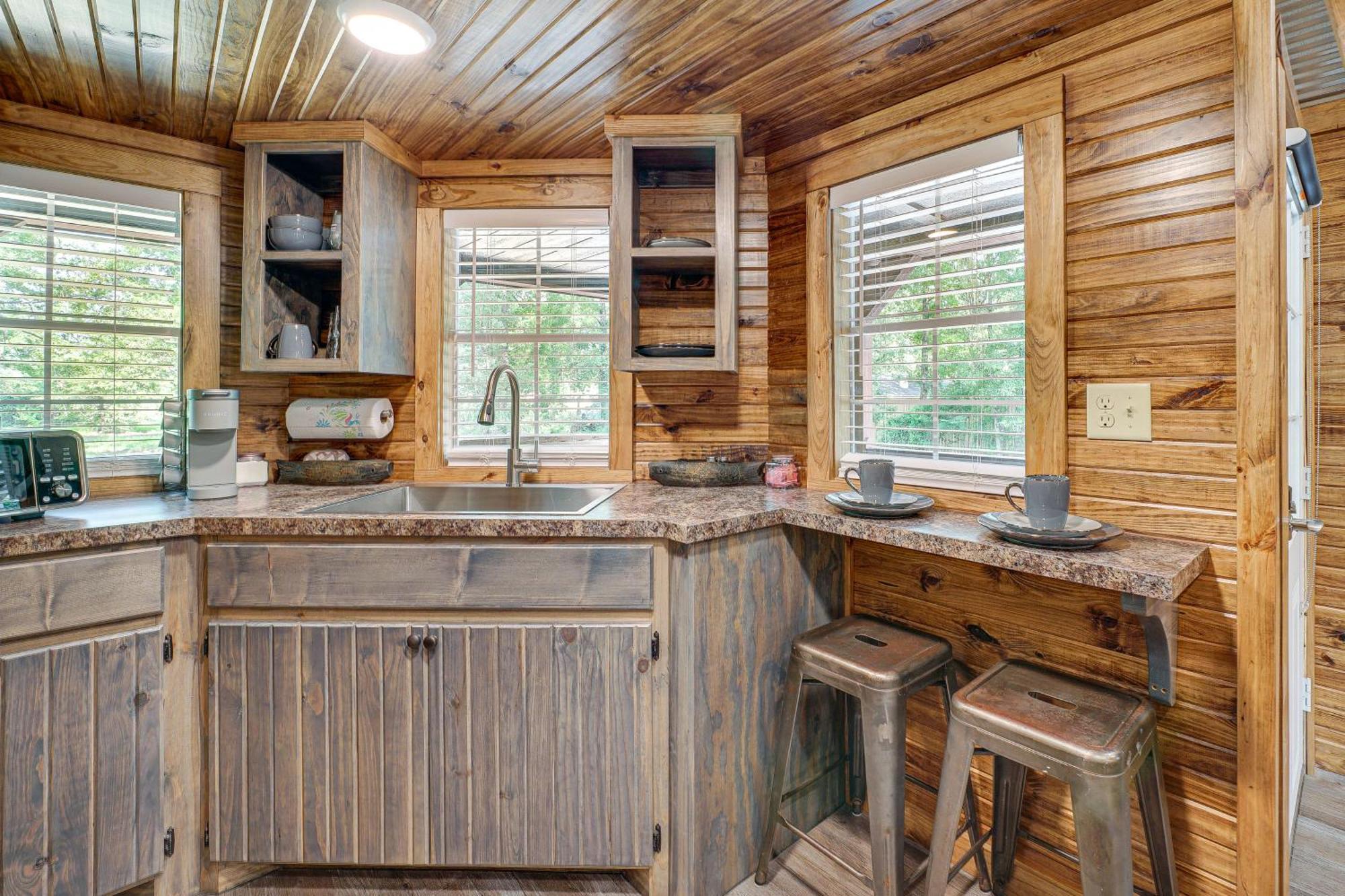 Couples Cabin In Broken Bow About 5 Mi To Downtown! Екстер'єр фото
